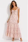Flower Dress  - Rosa