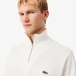 Zip Sweat Lacoste - White