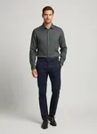 Slhregkylian linne shirt - Balsam Green