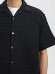 Rlxmonty Texture Shirt - Black