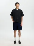 Rlxmonty Texture Shirt - Black