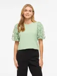 VILA Vionesca O-Neck  - Smoke Green