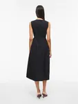 Vijimba O-Neck Dress - Black Beauty