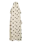 Claire Midi Dress - Birch Black Dots