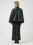 Yasisabel Leather Jacket - Black