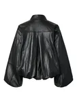 Yasisabel Leather Jacket - Black