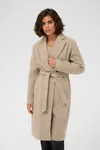 KAFFE Kasaturn Jacket  - Beige Smoke Melange