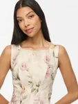 Chia Peplum Top - Birch