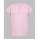 Fqviva T-Shirt - Sweet Lilac W. True Red
