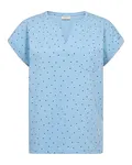 Fqviva T-Shirt - Blue Bell W. Navy Blazer