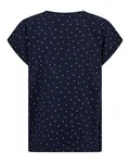 Fqviva T-Shirt - Navy Blazer W. Star Off-white