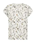 Fqviva T-Shirt - Star Off-white W. Silver Mink