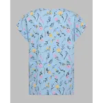 Fqviva T-Shirt - Blue Bell W. Golden Haze