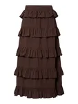 Wilma Ankle Skirt - Coffee Bean