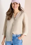 Linen Blouse - Macadamia Beige               
