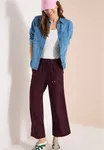 Linen Pants - Rich Burgundy                 
