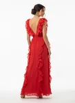 Linala Maxi Dress - Poinsettia