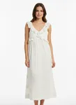 Yasnama Si Long Dress - Star White