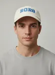 Washed Bold Logo Cap - Tofu