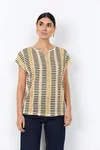 Sc-aretha T-Shirt - Honey Combi