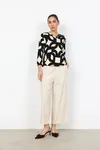 Sc-felicity Blouse - Black Combi