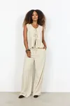 Sc-Fabrina Top - Sand