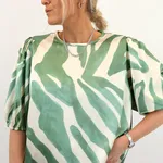 Gemba-ss1 Top - Green Graphic