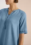 Denim Look Dress - Light Blue Wash               