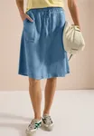 Midi Skirt  - Light Blue Wash               
