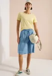 Midi Skirt  - Light Blue Wash               