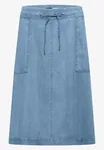 Midi Skirt  - Light Blue Wash               
