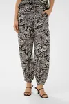 Bella Pants - Black Chalk Paisley
