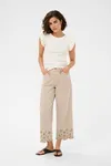 Carna Flounce Top - Chalk
