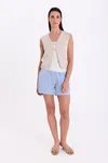 Grscaliva Waistcoat - Moonbeam Melange