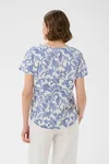Gesinas T-Shirt - Blue Dot Paisley Print