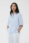 Cindie Shirt - Light Blue Chambray