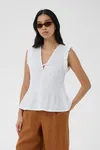 Borgny Top - Bright White