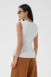 Borgny Top - Bright White