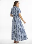 Berra Shirt Dress - Azure Blue