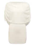 Dina Boatneck Cape Top - Cloud Dancer
