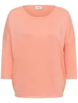 Mila R-Neck Pullover - Blooming Dahlia Melange