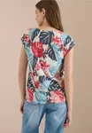 Aop Burn Out Shirt - Light Alabaster White         