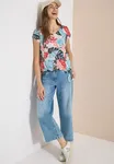 Aop Burn Out Shirt - Light Alabaster White         