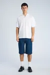 Pipque Shirt - White Wave