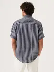 Hunk Pop Stripe Shirt - Navy