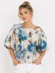 Jaquline Top - Blue