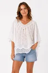 Mirela Blouse - White