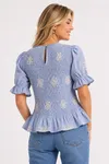 Nix-SS16 Top - Blue Stripes