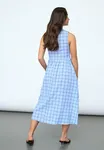 Eliba Dress - Blue Check