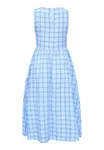 Eliba Dress - Blue Check